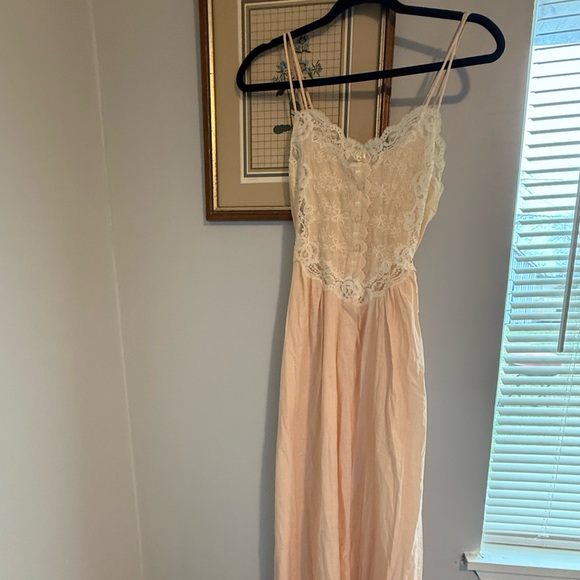 Dior Pink Lace Nightgown - Picture 2 of 6